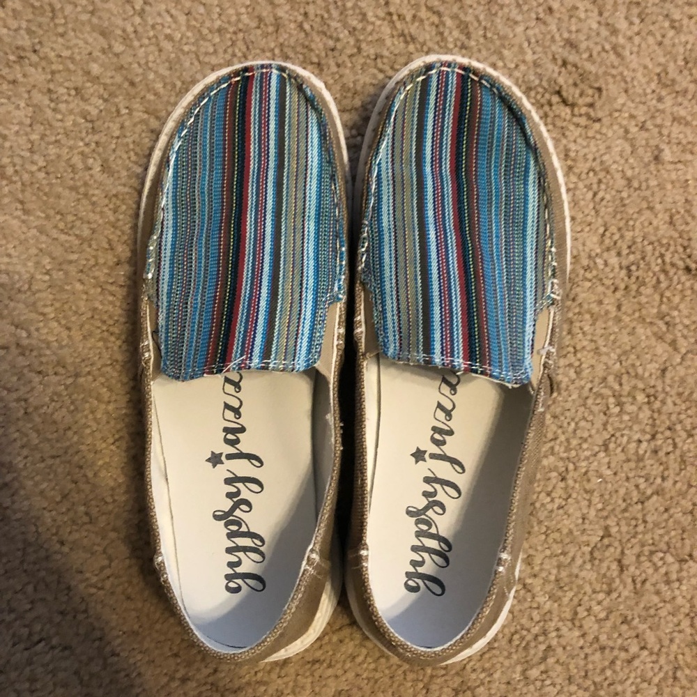 Gypsy Jazz slip ons